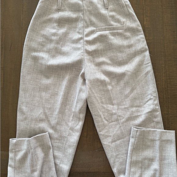 Dynamite Beige Textured Pants - Picture 4 of 5